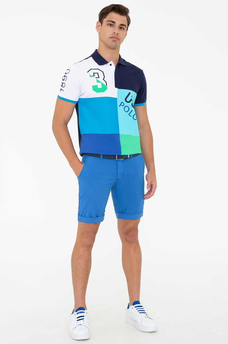 Erkek Saks Dokuma Şort