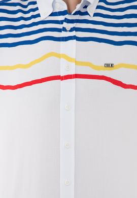 Erkek Beyaz Gömlek Uzunkol - 50232773001