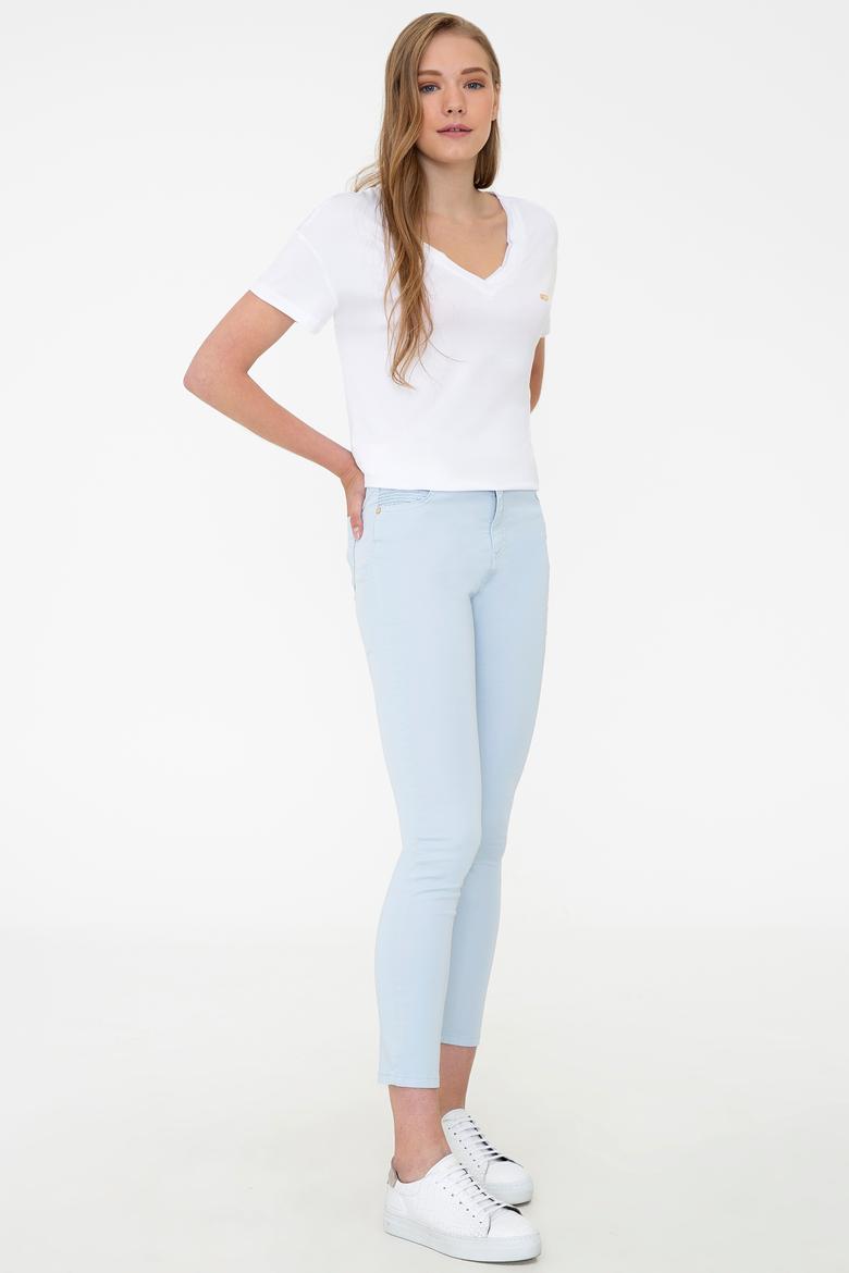 Kadın Açık Mavi Pantolon - 50234779027