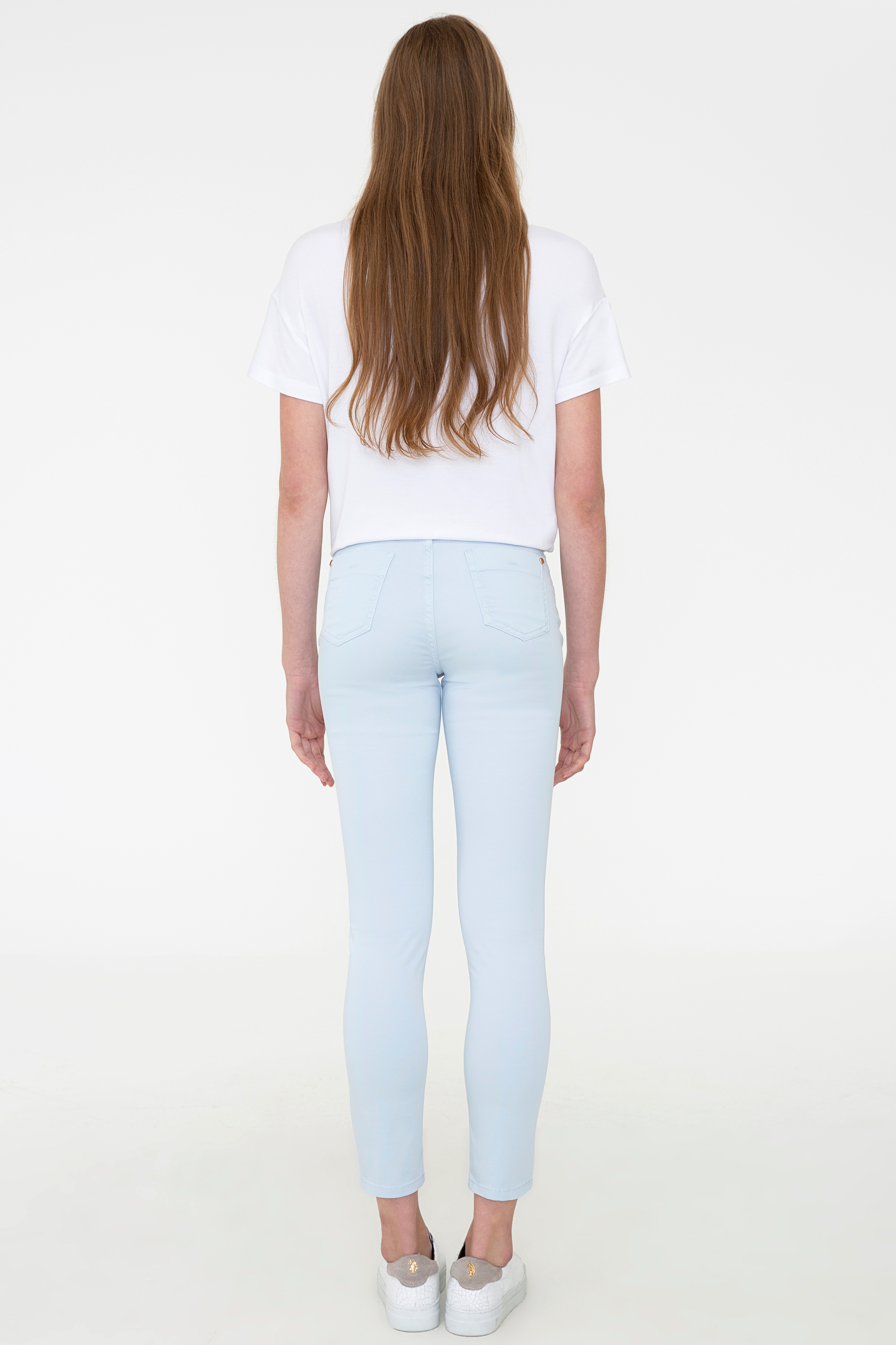 Kadın Açık Mavi Pantolon - Image 3