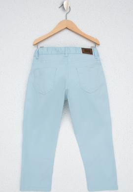 Erkek Çocuk Açık İndigo Kanvas Pantolon - 50235516023