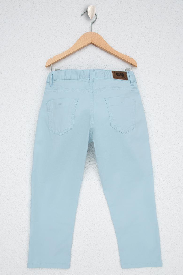 Erkek Çocuk Açık İndigo Kanvas Pantolon - 50235516023