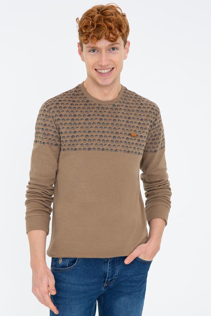 Erkek Coconut Bisiklet Yaka Sweatshirt
