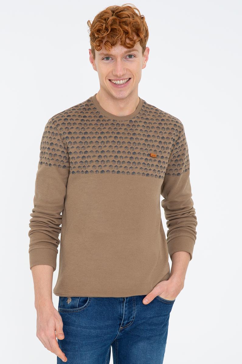 Erkek Coconut Bisiklet Yaka Sweatshirt