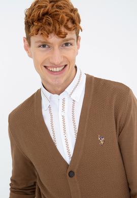 Erkek Coconut Basic Triko Hırka - 50236966042