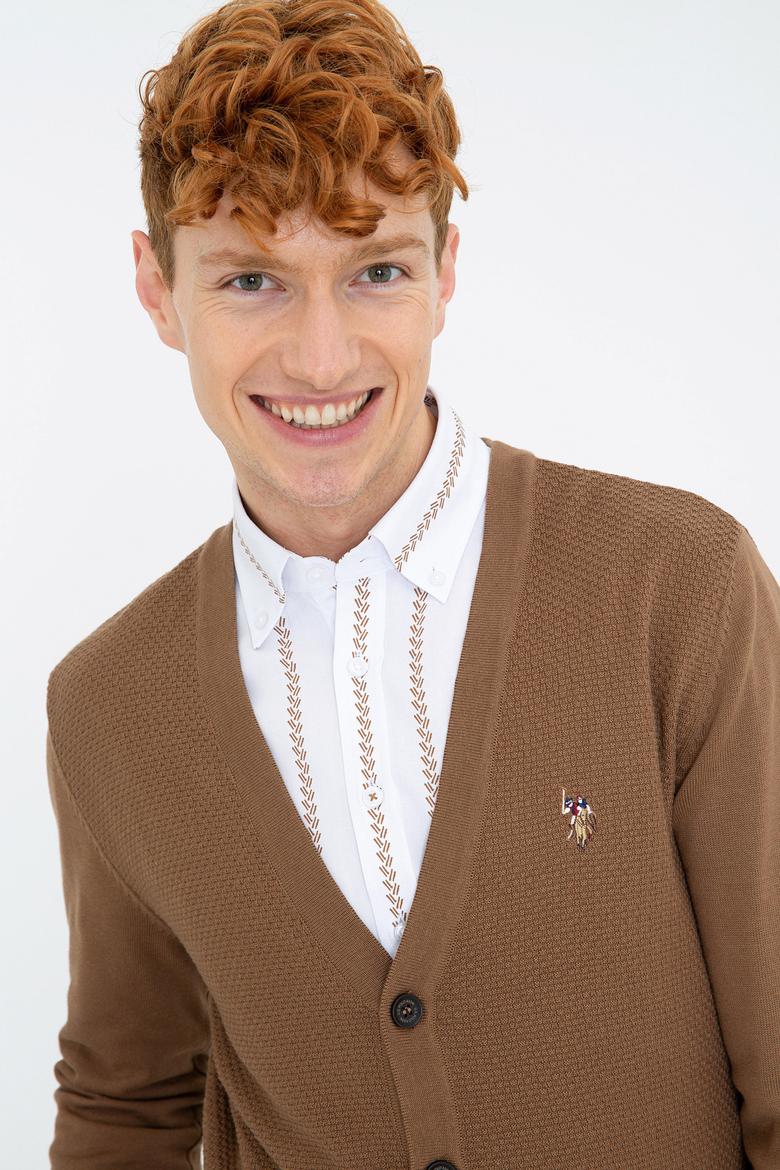 Erkek Coconut Basic Triko Hırka - 50236966042