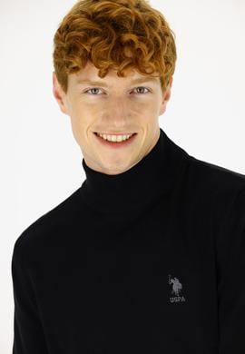 Erkek Siyah Basic Kazak - 50237006021