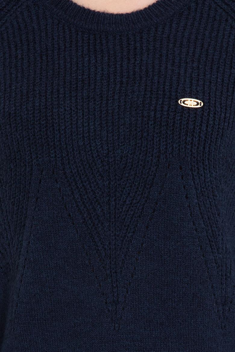 Kadın Lacivert Kazak - 50237627004