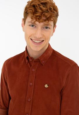 Erkek Tarçın Uzun Kollu Gömlek - 50237877026