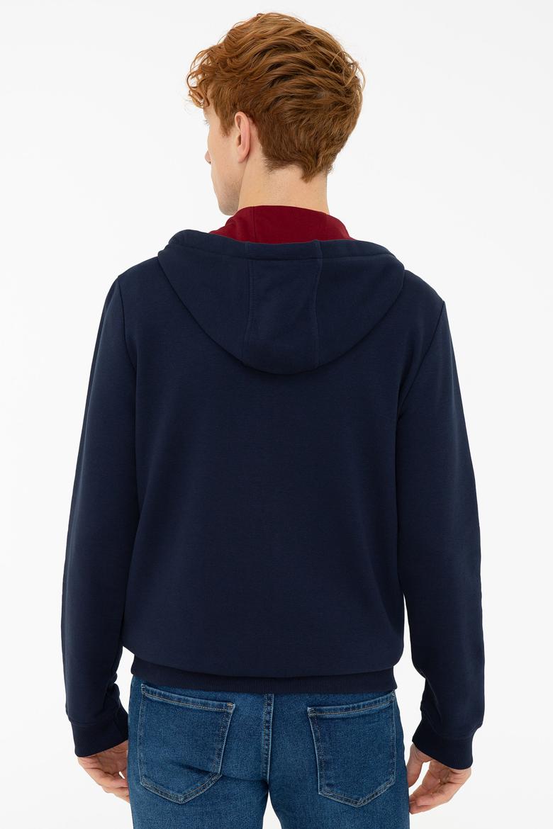 Erkek Lacivert Örme Hırka - 50237896001