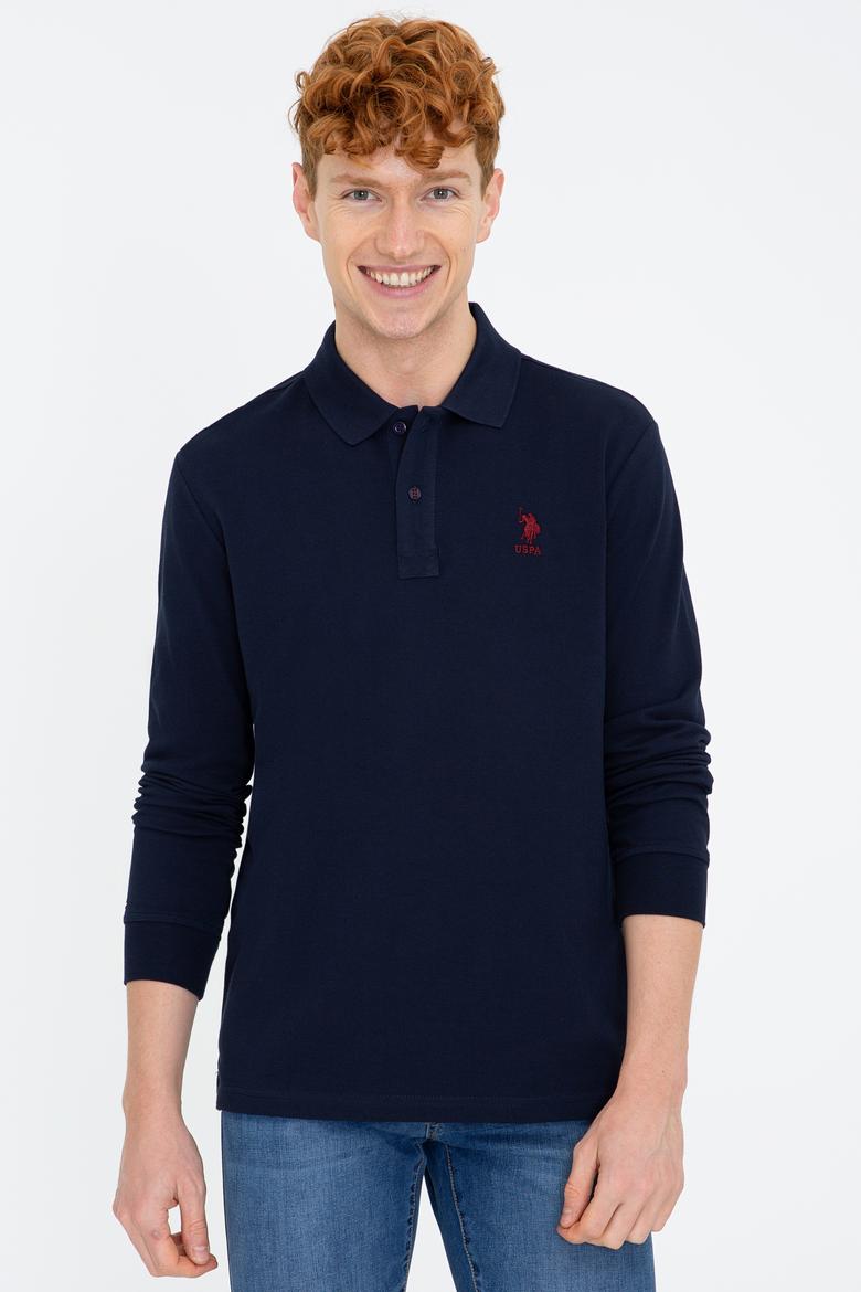 Erkek Lacivert Basic Sweatshirt