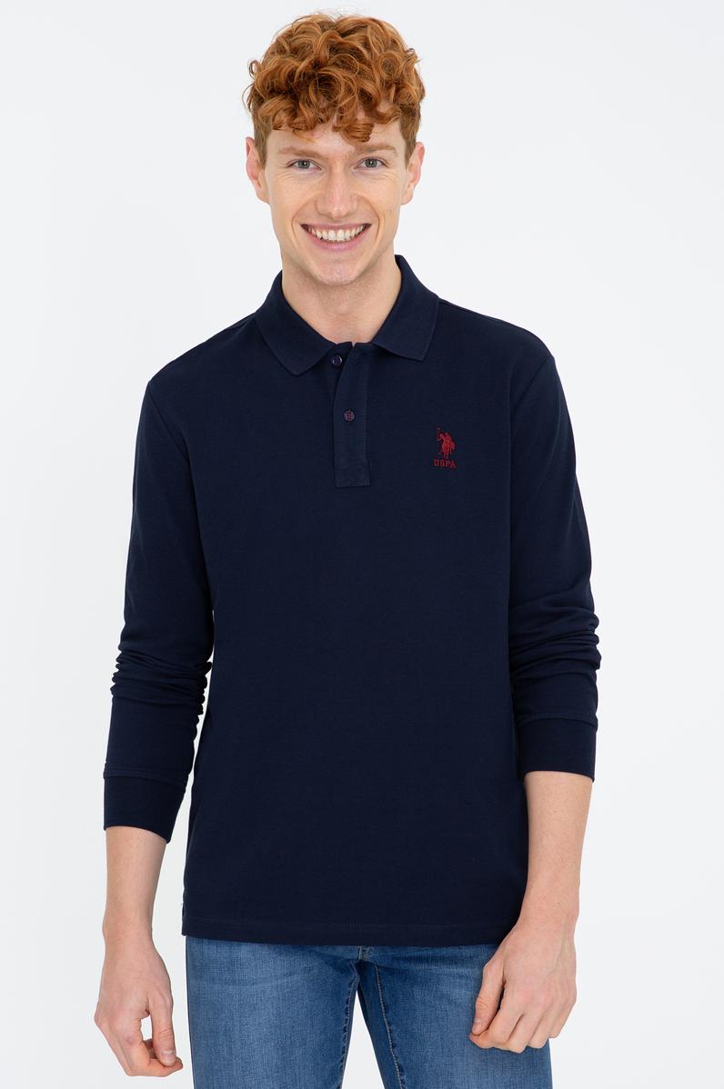 Erkek Lacivert Basic Sweatshirt