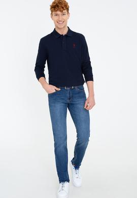 Erkek Lacivert Basic Sweatshirt - 50238250043