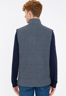 Erkek Lacivert Örme Hırka - 50240384006