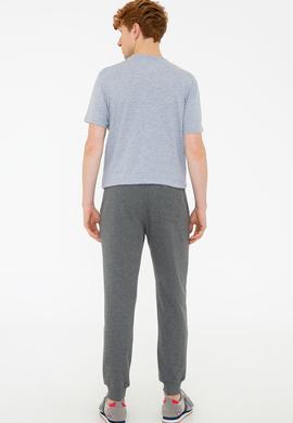 Erkek Antrasit Melanj Eşofman Altı - 50240396017