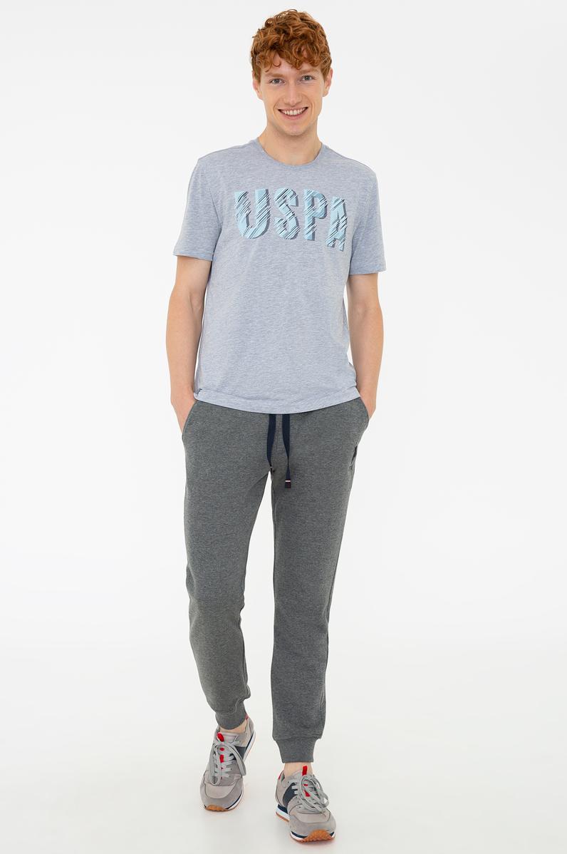 Erkek Antrasit Melanj Eşofman Altı