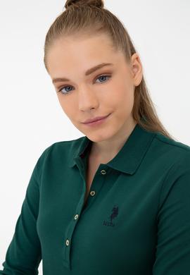 Kadın Koyu Yeşil Basic Sweatshirt - 50240710104