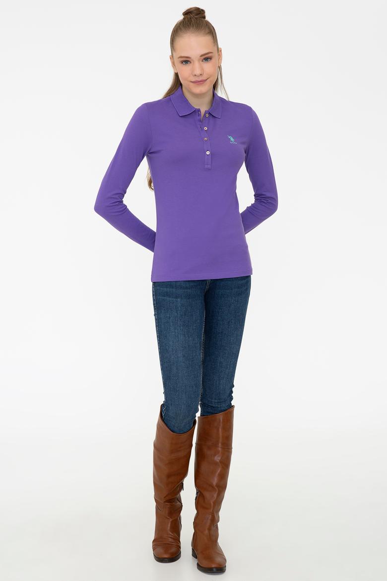 Kadın Violet Basic Sweatshirt - 50240710128