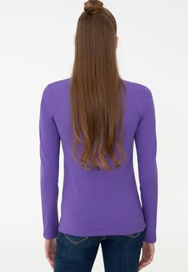 Kadın Violet Basic Sweatshirt - 50240710128