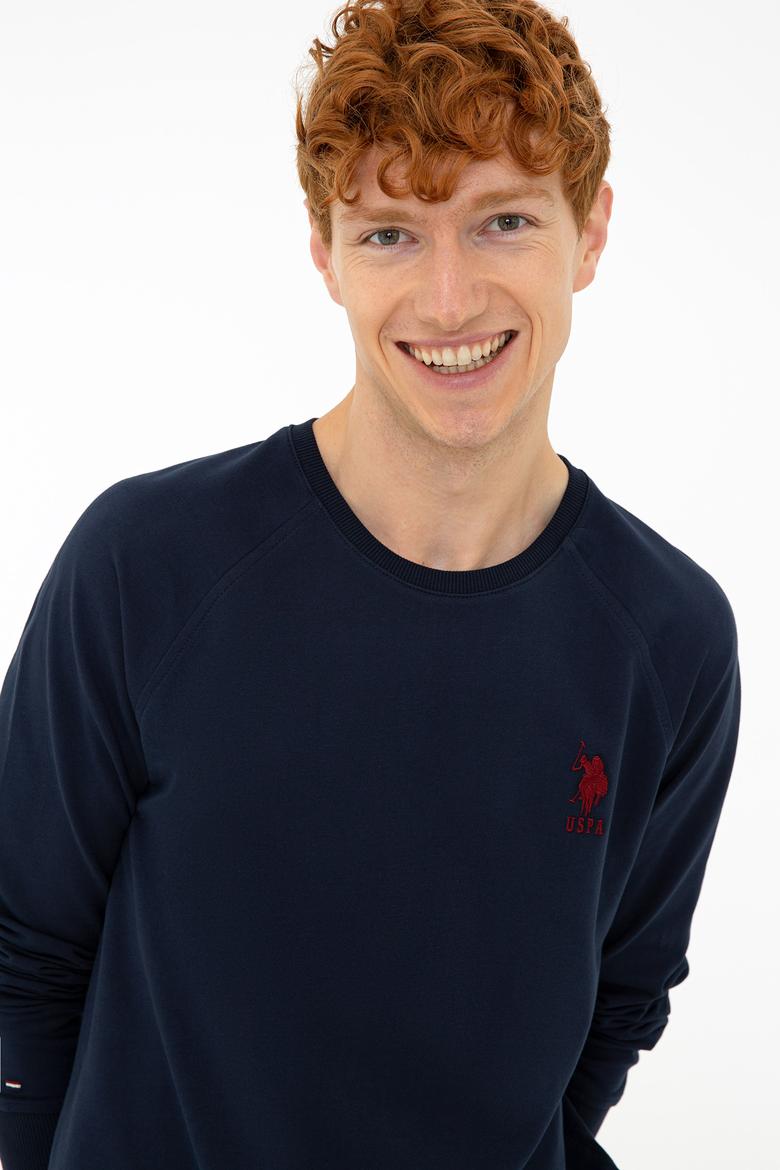 Erkek Lacivert Basic Sweatshirt - 50240918020