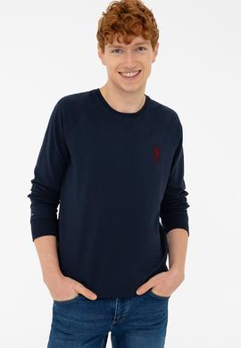 Erkek Lacivert Basic Sweatshirt - 50240918020