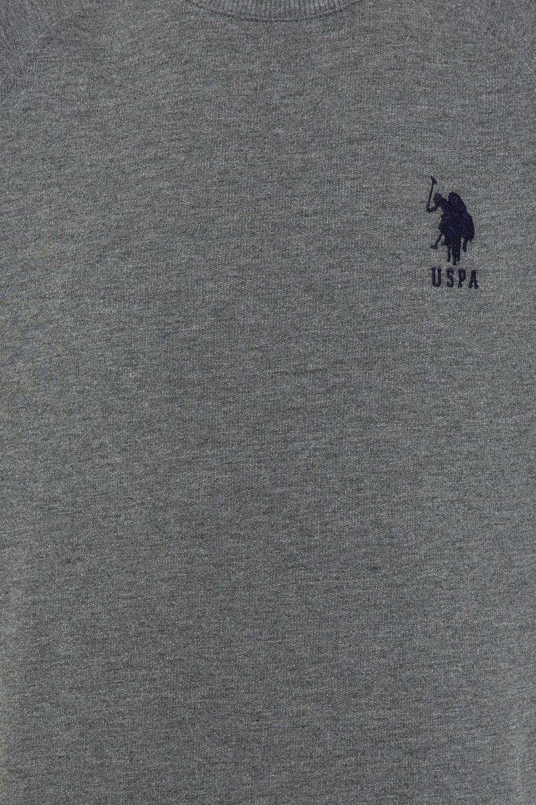 Erkek Antrasit Melanj Basic Sweatshirt - 50240918031