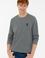 Erkek Antrasit Melanj Basic Sweatshirt