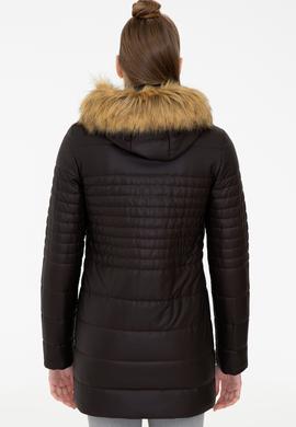 Kadın Kırmızı Deri Mont Kaban - 50243796003