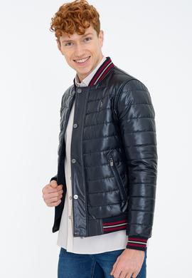 Erkek Lacivert Deri Mont Kaban - 50243882003