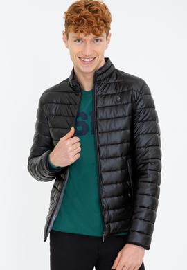 Erkek Siyah Deri Mont Kaban - 50243884003