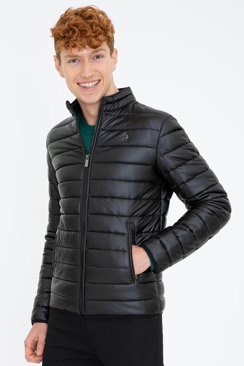 Erkek Siyah Deri Mont Kaban - 50243884003