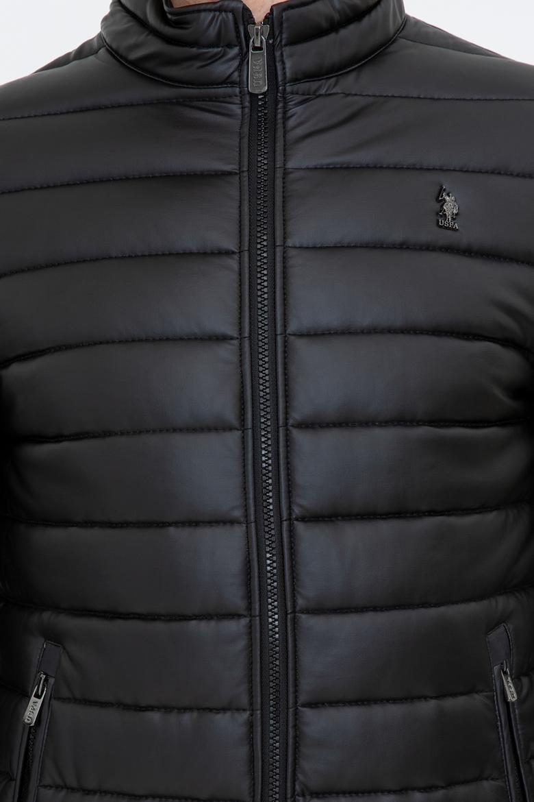 Erkek Siyah Deri Mont Kaban - 50243884003