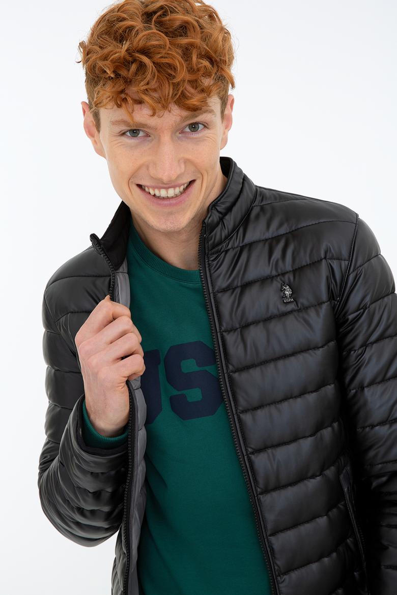 Erkek Siyah Deri Mont Kaban - 50243884003