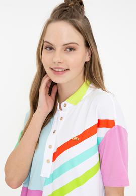 Kadın Beyaz Tişört - 50234598005