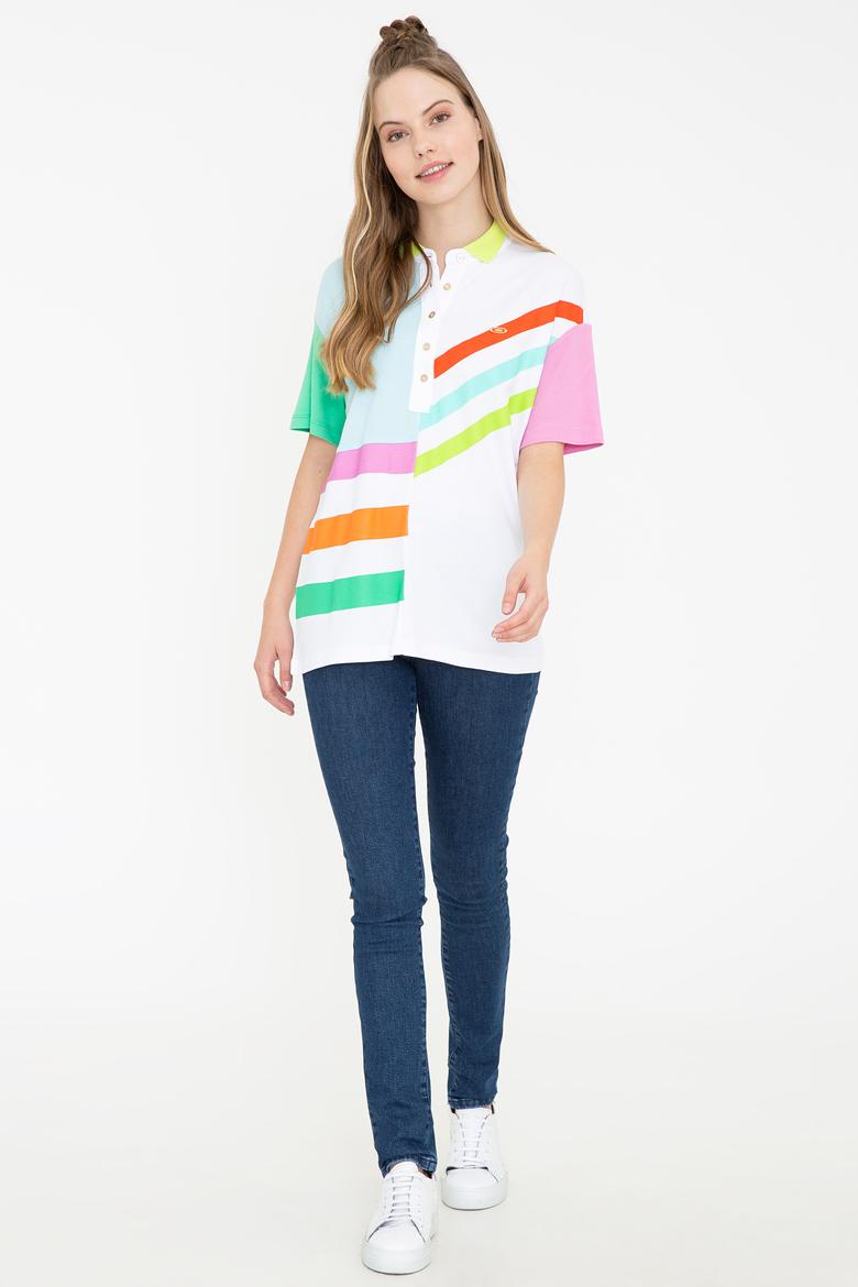 Kadın Beyaz Tişört - 50234598005