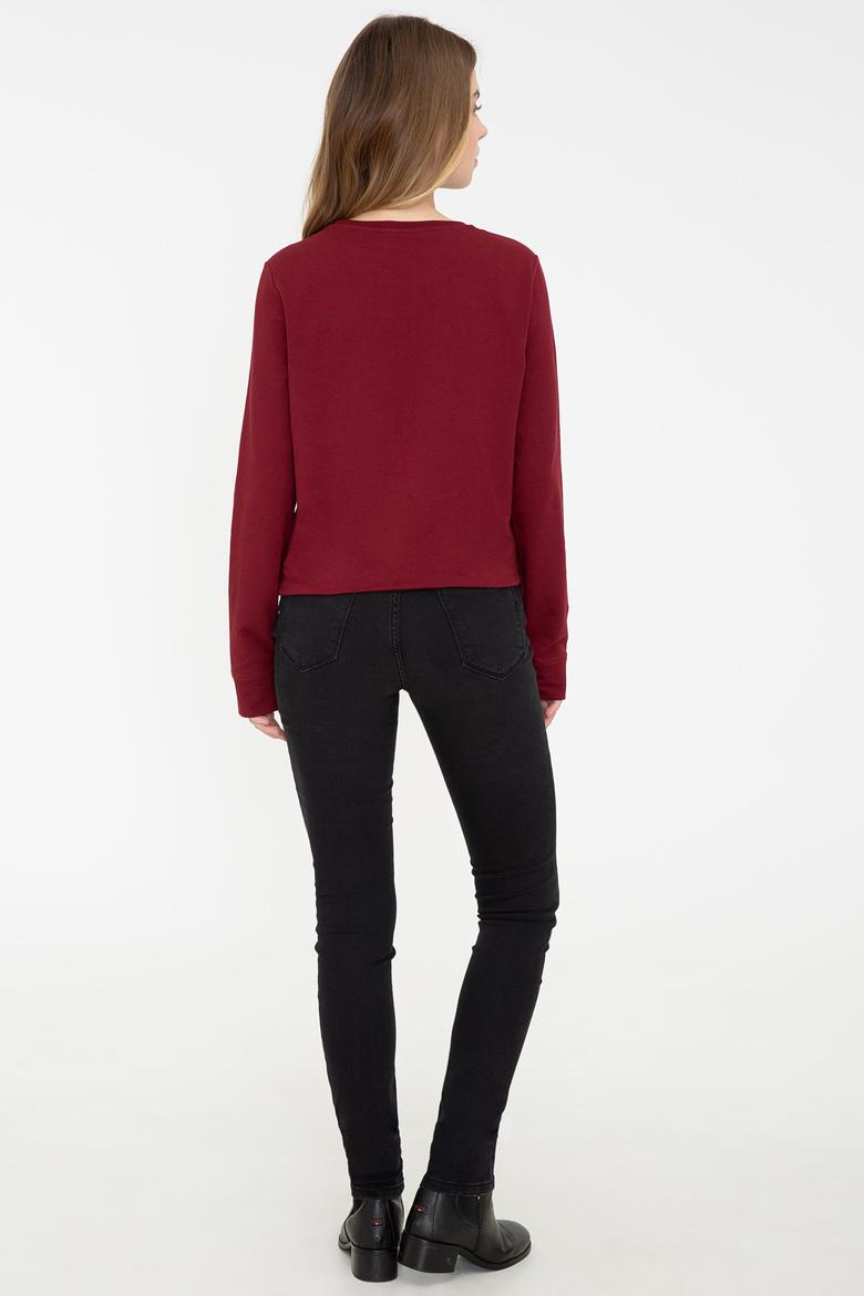 Kadın Siyah Jean Pantolon - 50238159001