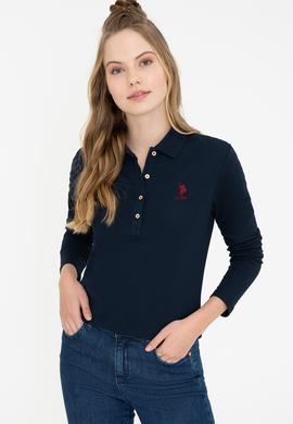 Kadın Lacivert Basic Sweatshirt - 50240710054