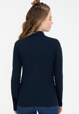 Kadın Lacivert Basic Sweatshirt - 50240710054