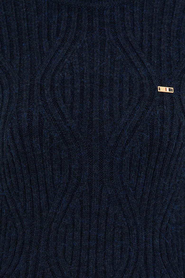 Kadın Lacivert Triko Kazak - 50244729013