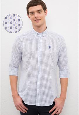 Erkek Beyaz Uzun Kollu Gömlek - 50219332006