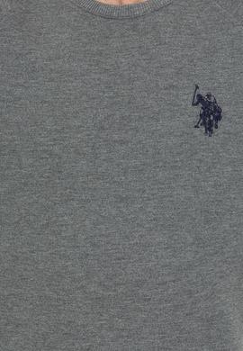 Erkek Antrasit Melanj Basic Sweatshirt - 50244467037