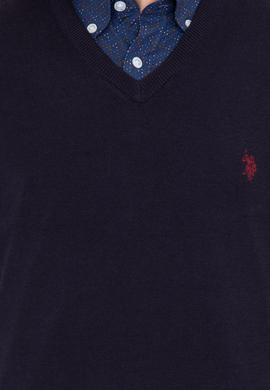 Erkek Lacivert Basic Kazak - 50237037026