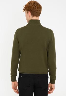 Erkek Haki Basic Kazak - 50237006050