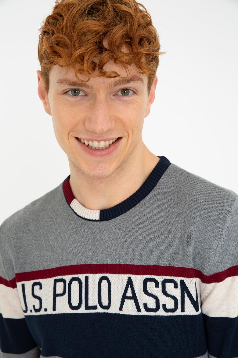 Erkek Gri Melanj Kazak - 50237320030