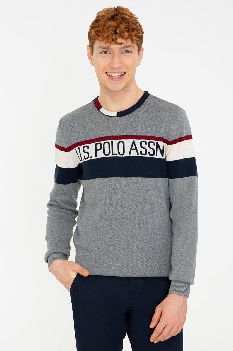 Erkek Gri Melanj Kazak