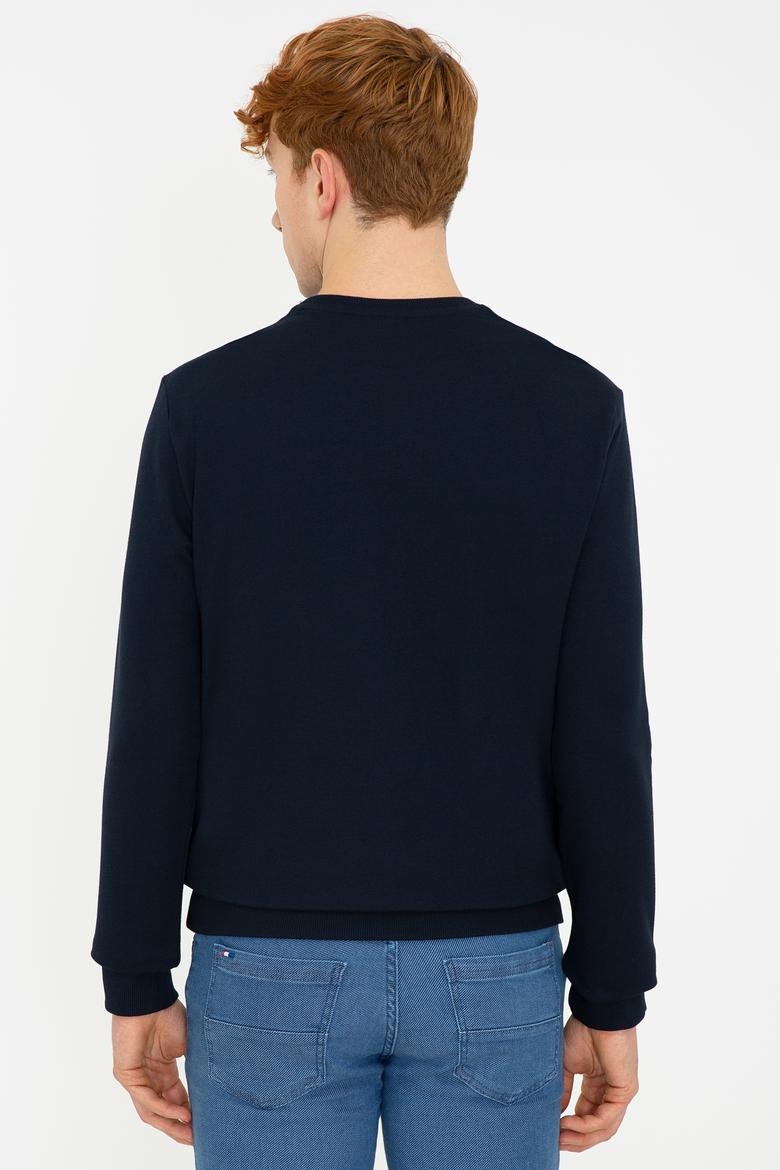 Erkek Lacivert Sweatshirt - 50237184002