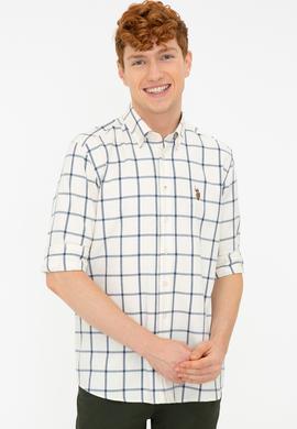 Erkek Krem Gömlek Uzunkol - 50238130020