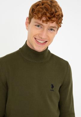 Erkek Haki Basic Kazak - 50237006050