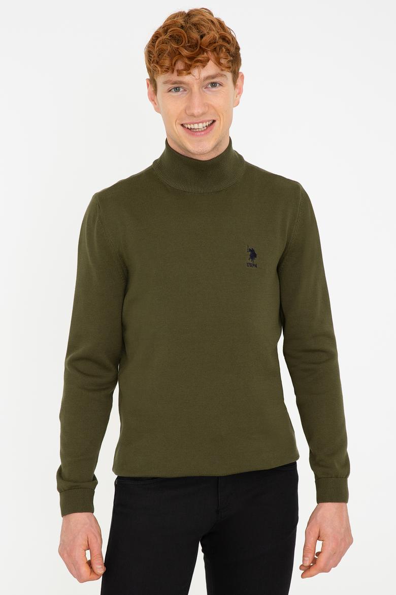 Erkek Haki Basic Kazak