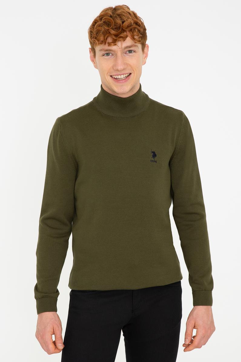 Erkek Haki Basic Kazak